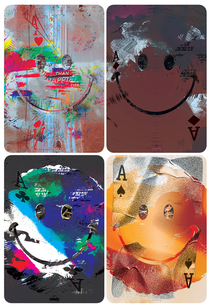 ace of smiles [metal art print]