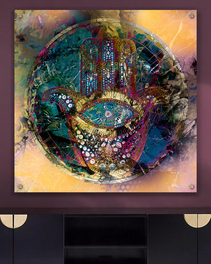 hamsa [metal wall art]
