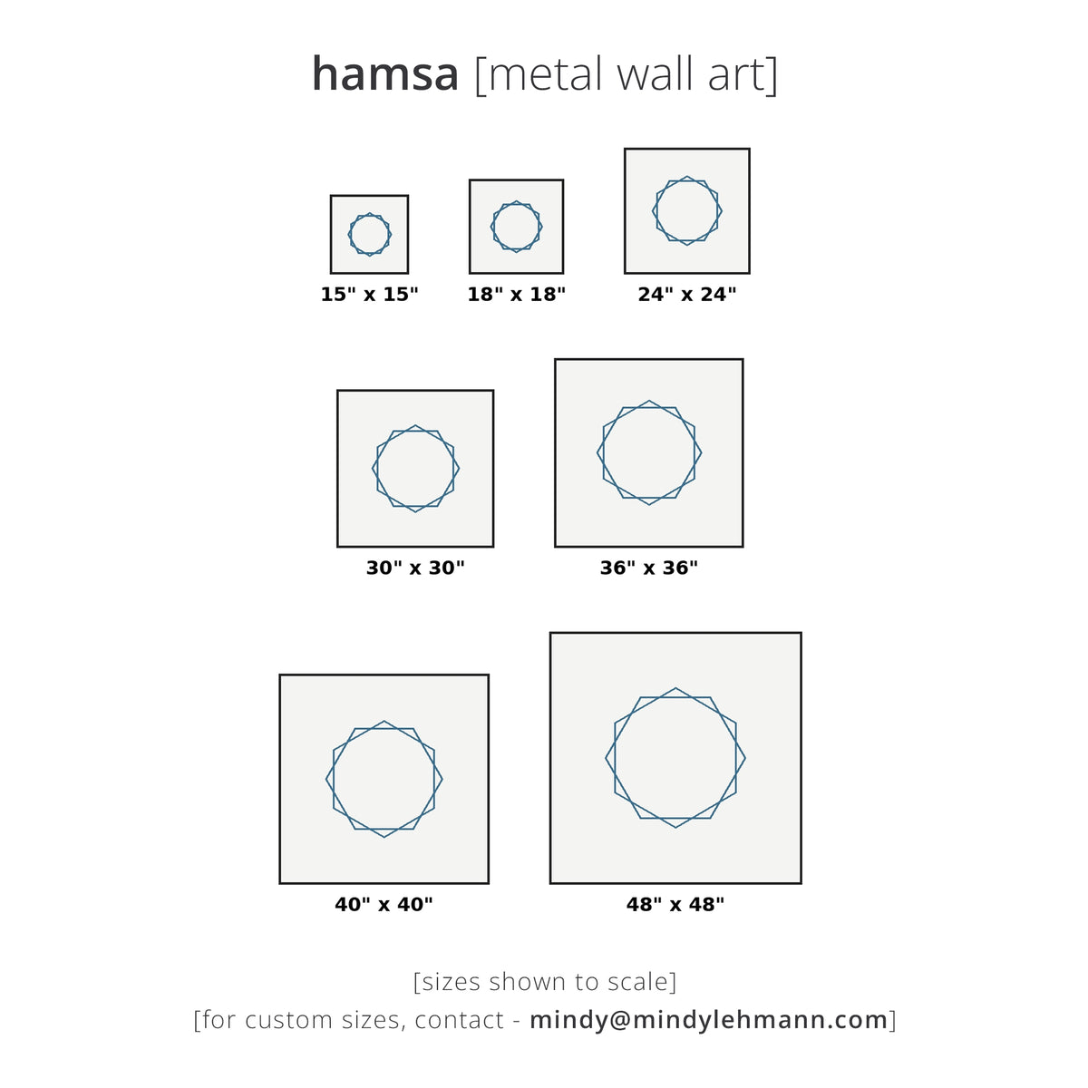 hamsa [metal wall art]