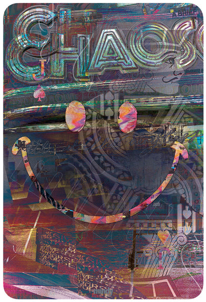 jack of smiles [metal art print]