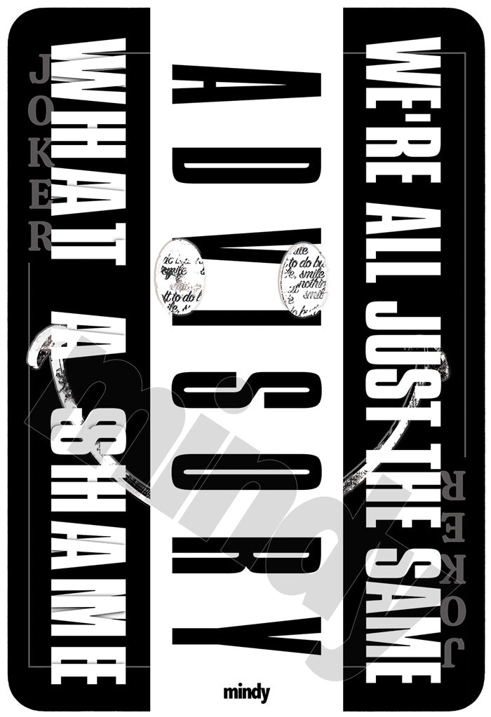 joker of smiles [metal art print]