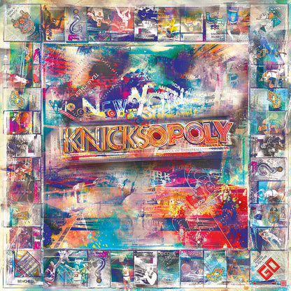 knicksopoly [metal wall art]