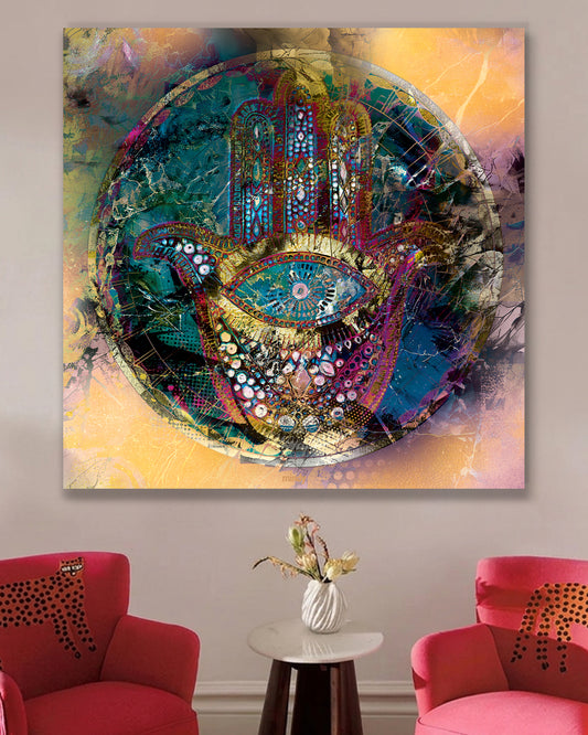 hamsa [metal wall art]