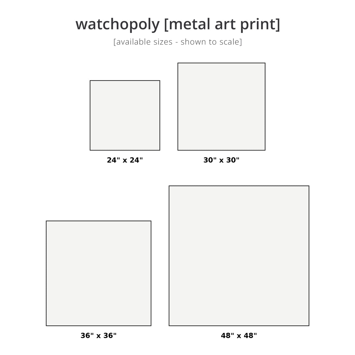 watchopoly (collect watches) [metal wall art]