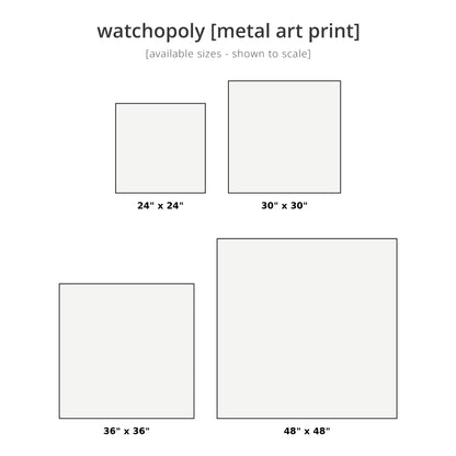 watchopoly (collect watches) [metal wall art]