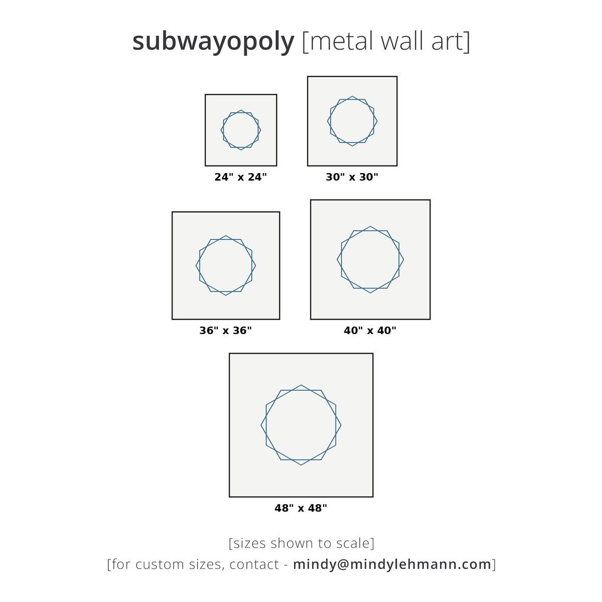subwayopoly [metal wall art]